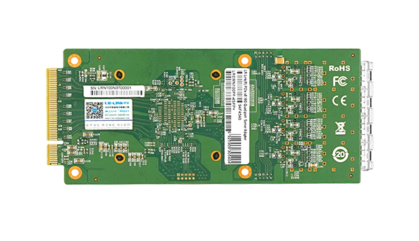 LREMN100PF-4SFP+ view 2